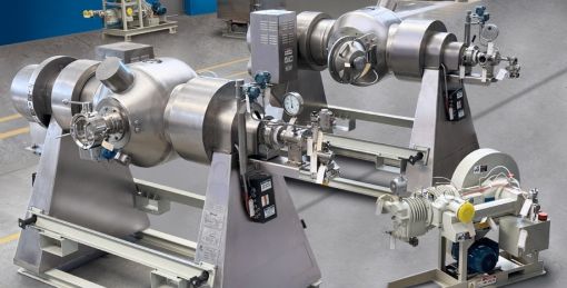 Successful Factory Acceptance Test: <br />
two new double-cones rotary vacuum Bi-Evolution Dryer® are ready for delivery 