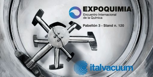 Italvacuum ad Expoquimia, vieni a trovarci!