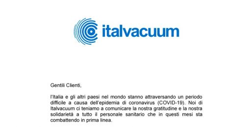 <b>Italvacuum garantisce la continuità delle attività produttive</b>